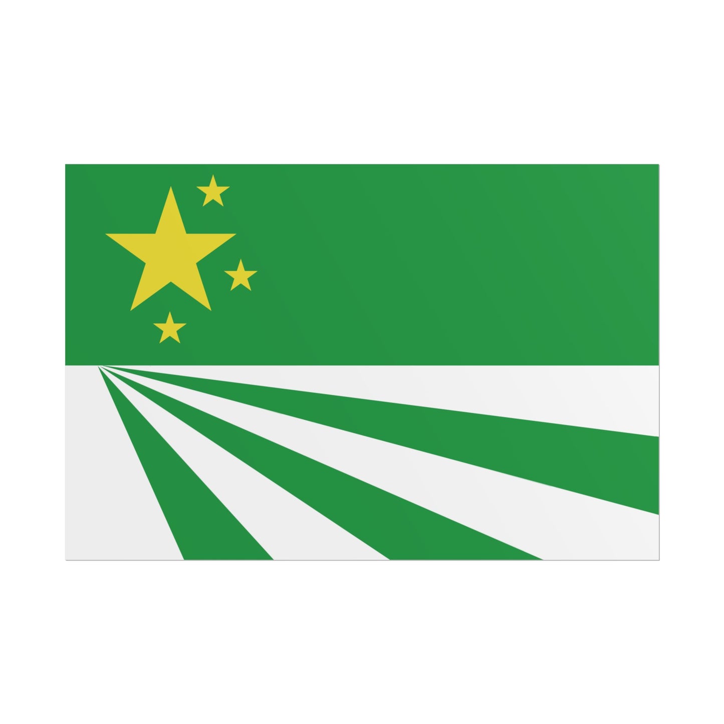 DayZ Inspired Republic of Chernarus Flag Rolled Poster