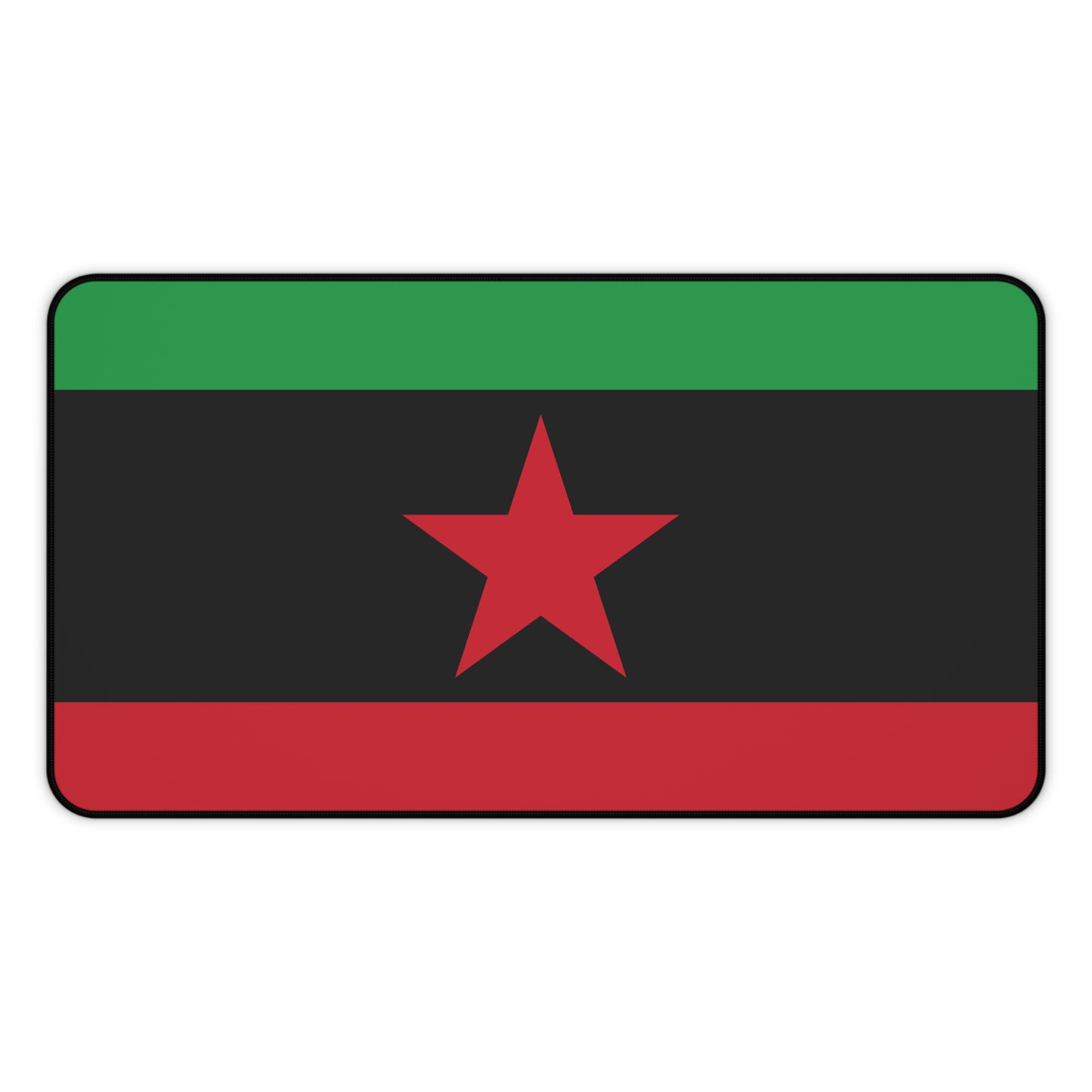 DayZ Inspired Chernarussian Movement of the Red Star Desk Mat