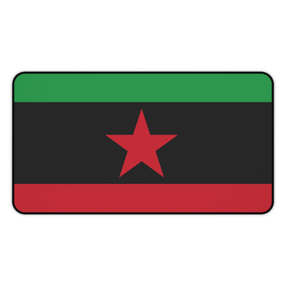 DayZ Inspired Chernarussian Movement of the Red Star Desk Mat