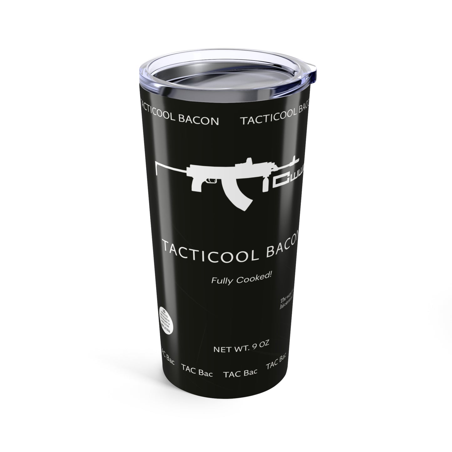 DayZ Inspired Tacticool Bacon 20oz Insulated Tumbler