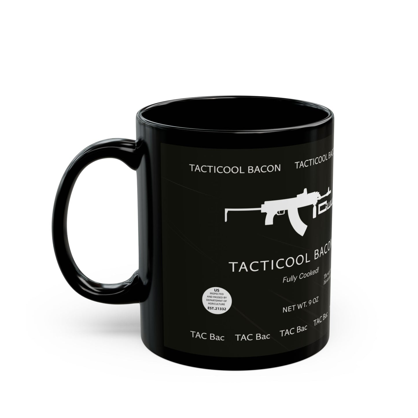 DayZ Inspired Tacticool Bacon Ceramic Coffee Mug