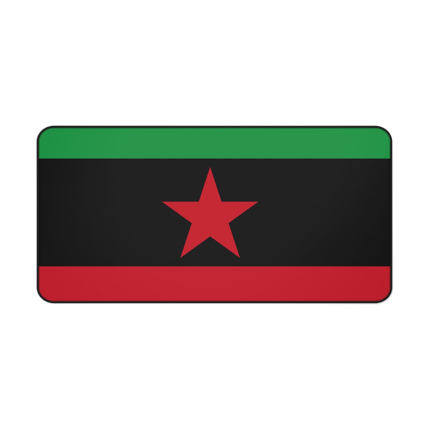 DayZ Inspired Chernarussian Movement of the Red Star Desk Mat