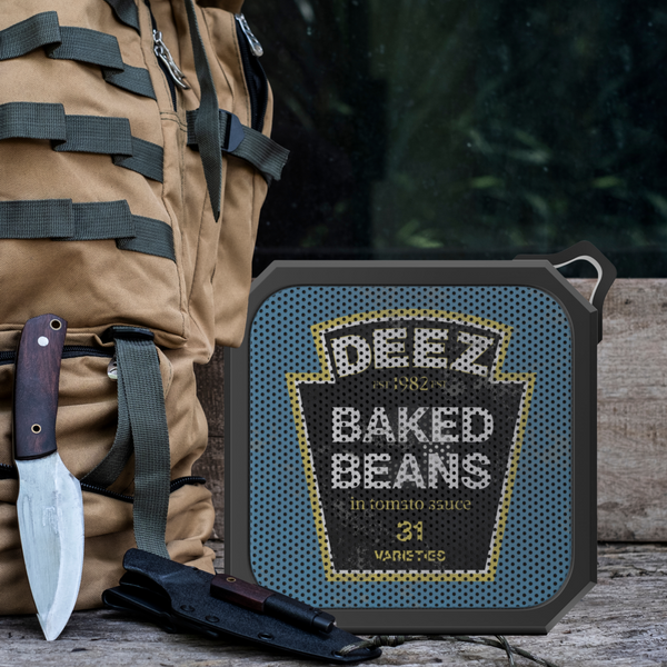 DayZ Inspired DEEZ Baked Beans Portable Outdoor Bluetooth Speaker