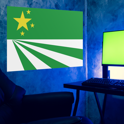 DayZ Inspired Republic of Chernarus Flag Rolled Poster