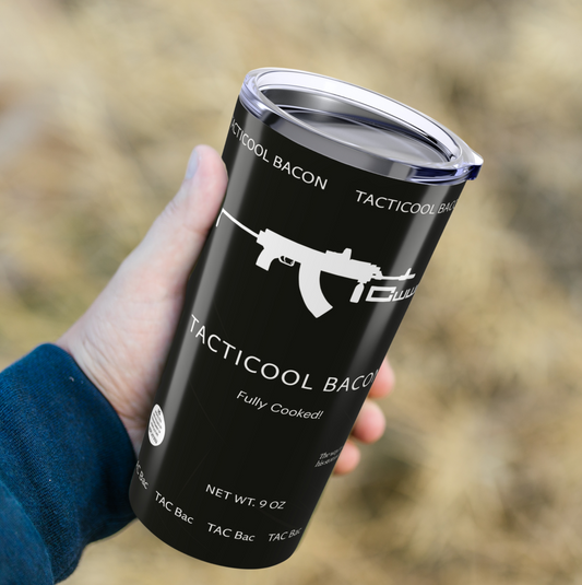 DayZ Inspired Tacticool Bacon 20oz Insulated Tumbler