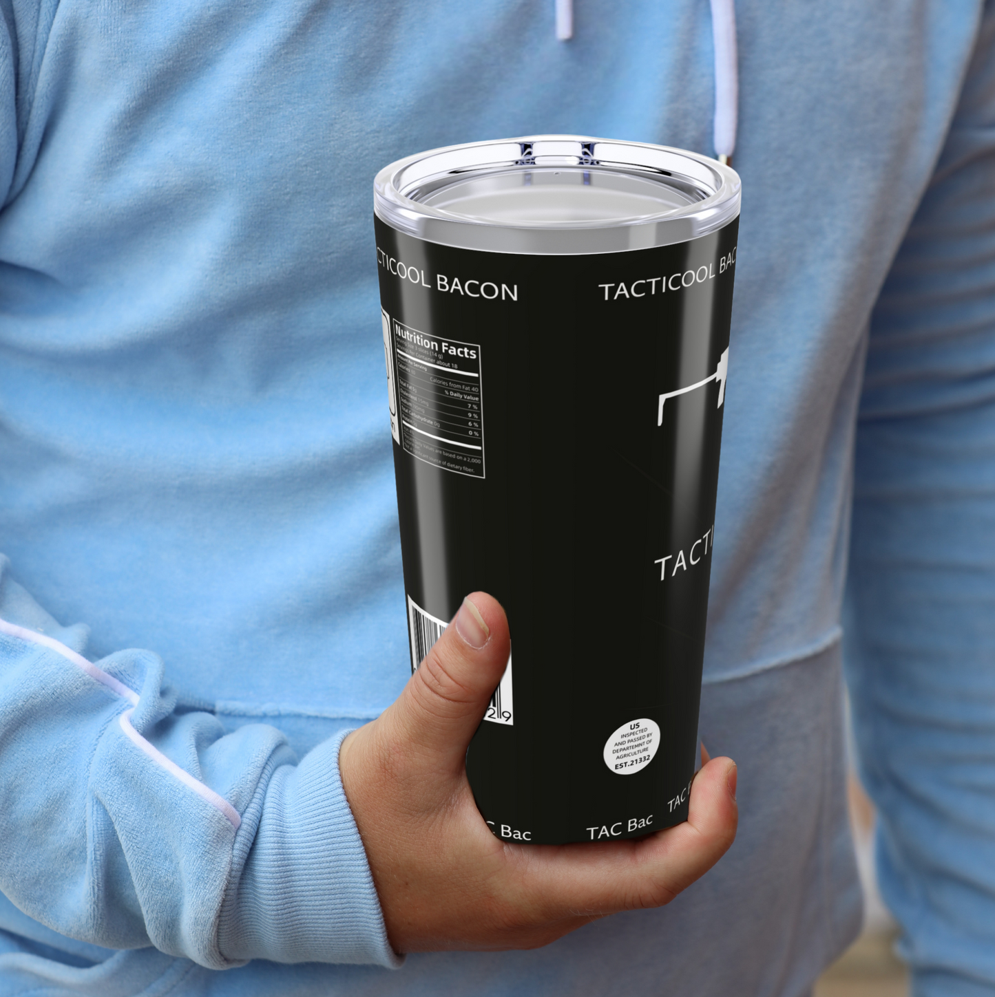 DayZ Inspired Tacticool Bacon 20oz Insulated Tumbler