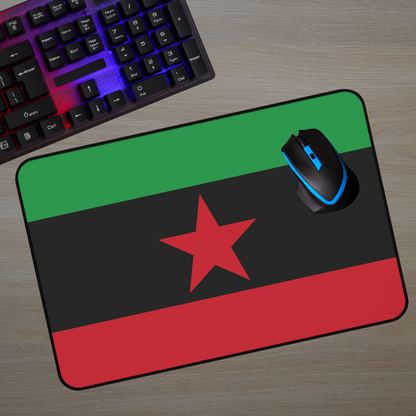DayZ Inspired Chernarussian Movement of the Red Star Desk Mat
