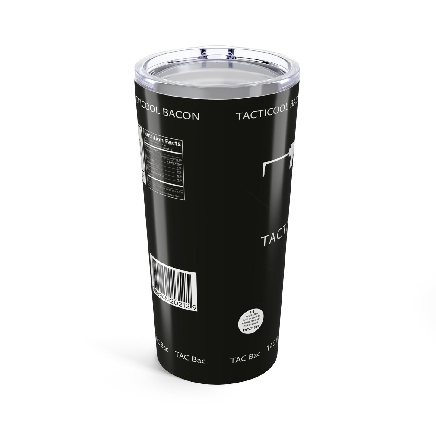 DayZ Inspired Tacticool Bacon 20oz Insulated Tumbler