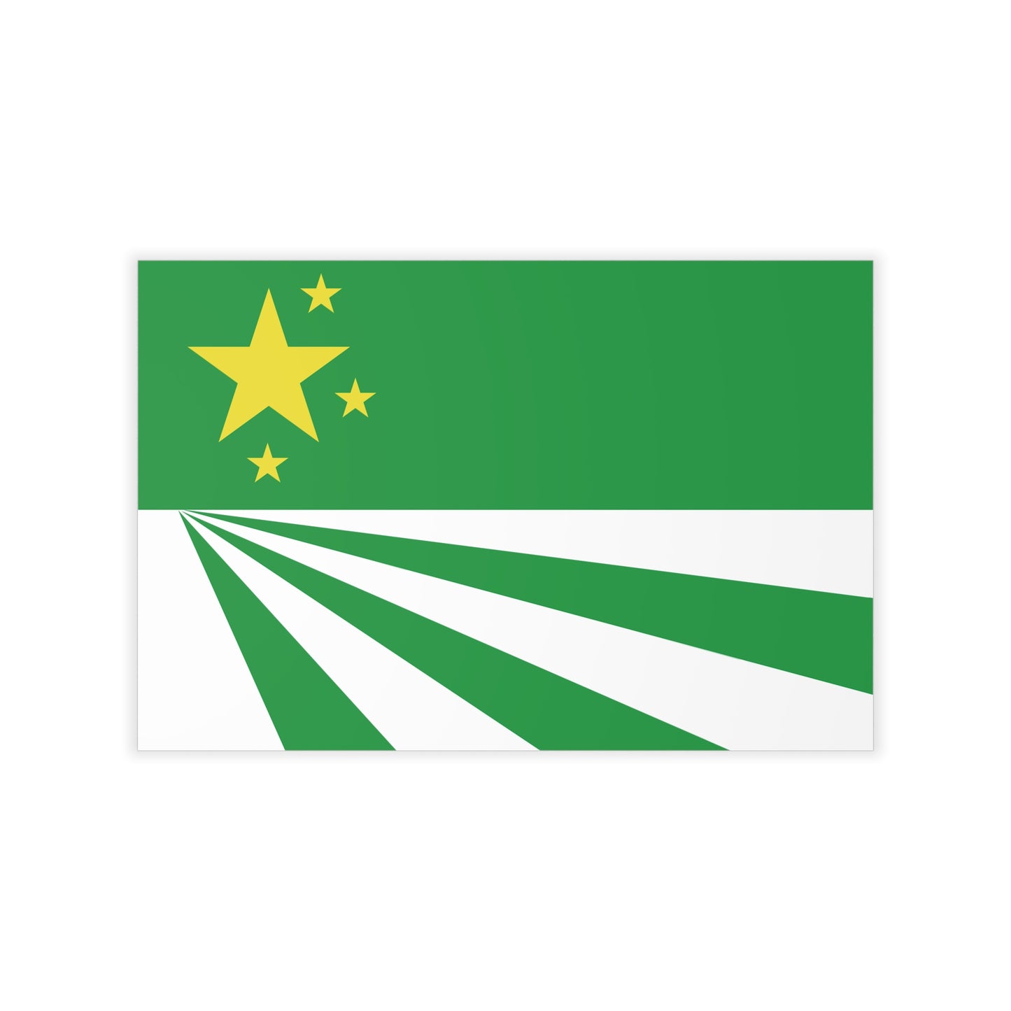 DayZ Inspired Republic of Chernarus Flag Wall Decal