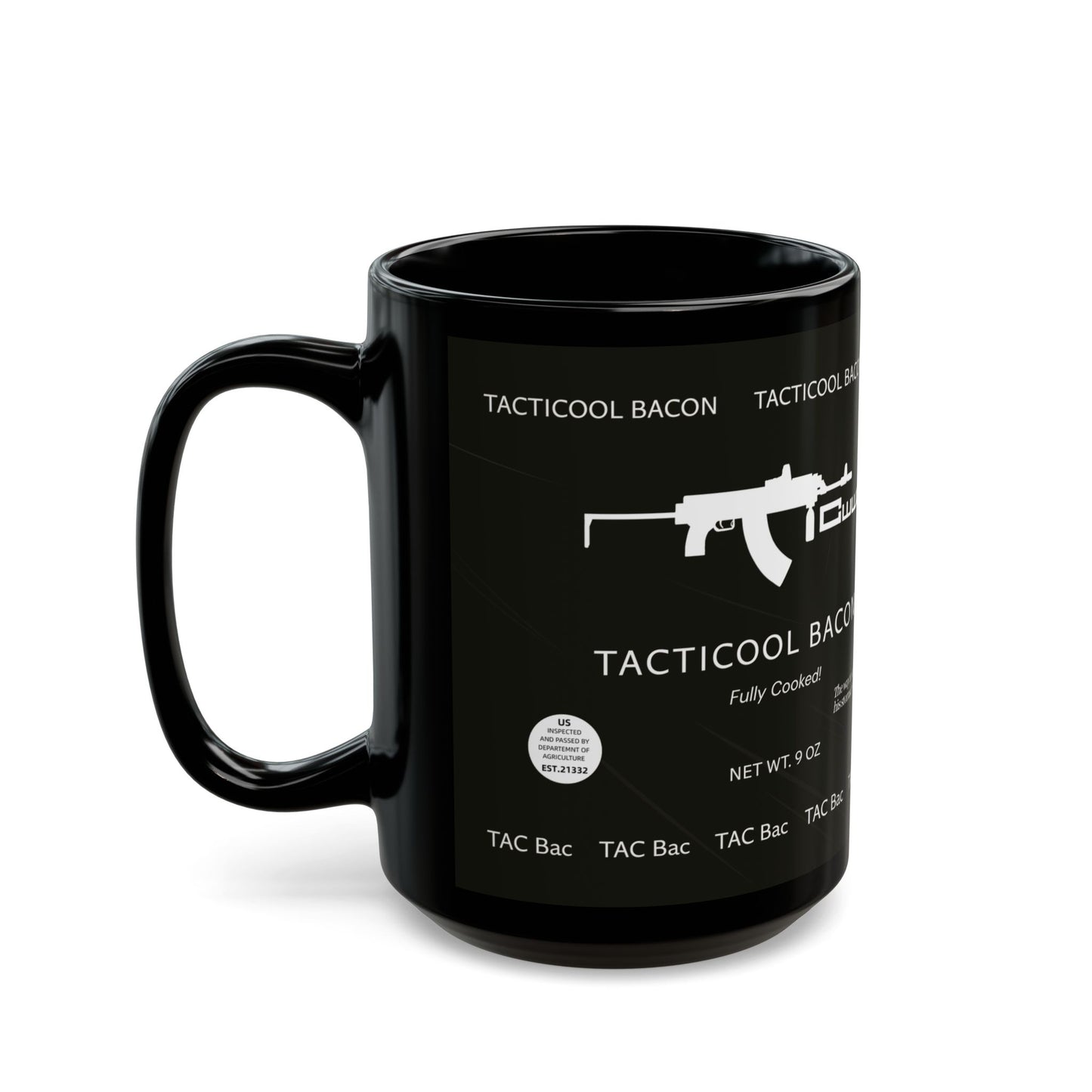 DayZ Inspired Tacticool Bacon Ceramic Coffee Mug