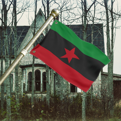 DayZ Inspired Movement of the Red Star Chernarussian Double Sided Flag