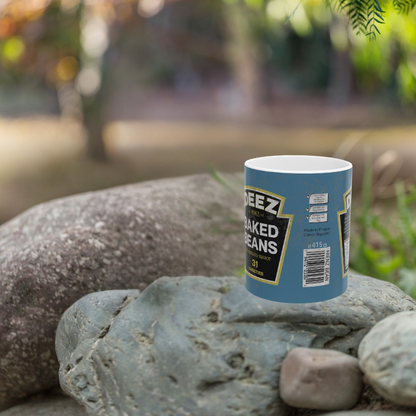 DayZ Inspired DEEZ Baked Beans Ceramic Coffee Mug