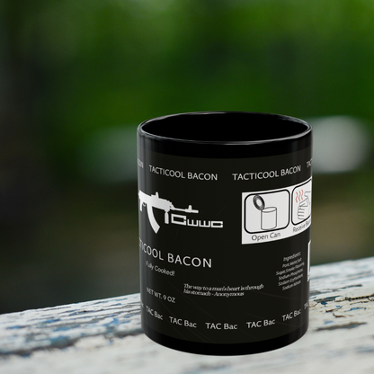 DayZ Inspired Tacticool Bacon Ceramic Coffee Mug