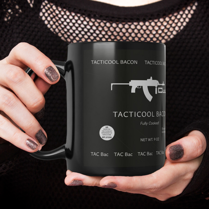 DayZ Inspired Tacticool Bacon Ceramic Coffee Mug