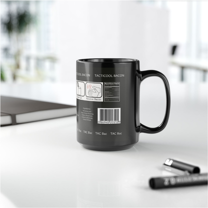 DayZ Inspired Tacticool Bacon Ceramic Coffee Mug