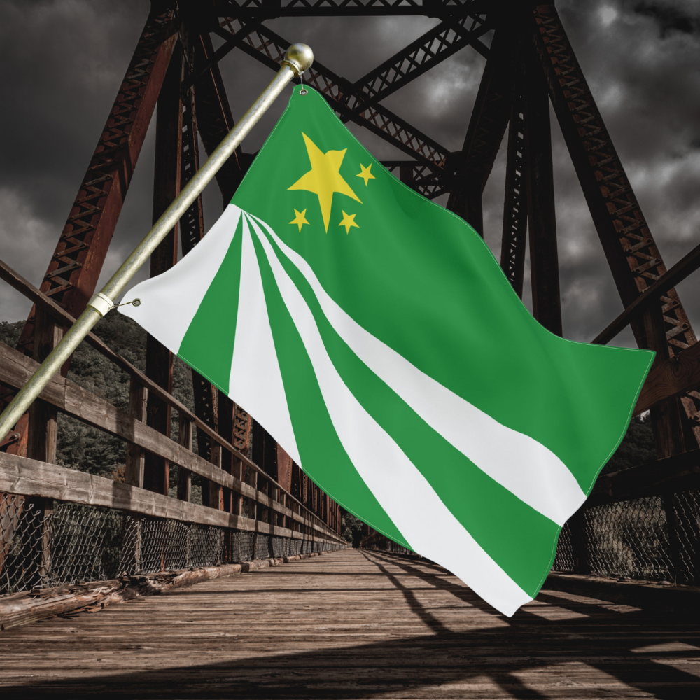 DayZ Inspired Republic of Chernarus Double Sided Flag